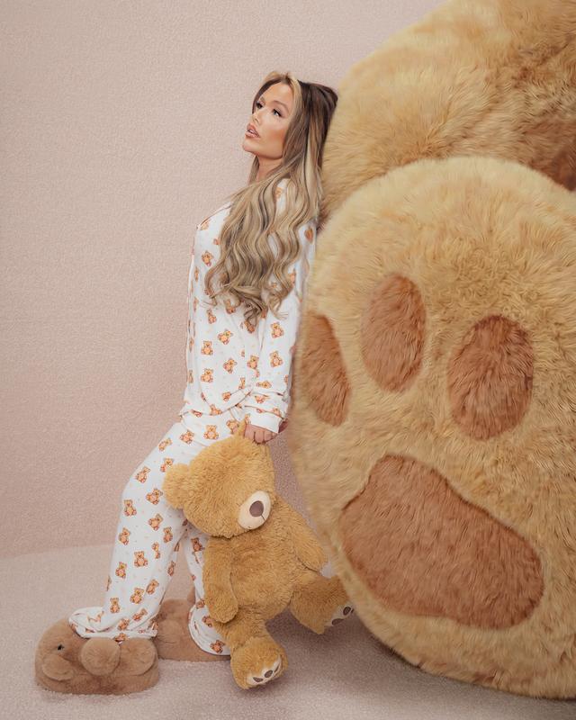 Women’s Cosy Teddy Bear Pyjama Set