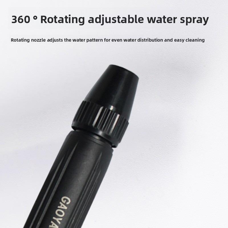 High-Pressure Water Gun Nozzle — Adjustable Spray for Car Washing, Garden & Home