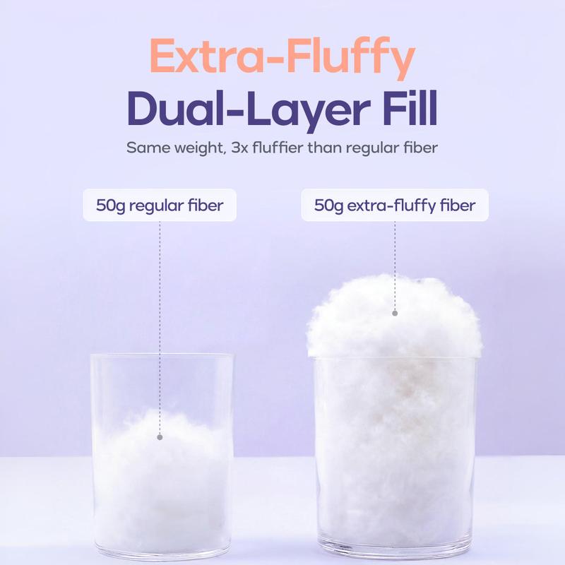 MarshMellow Comforter + 2 Cooling Puff Pillows - image 6
