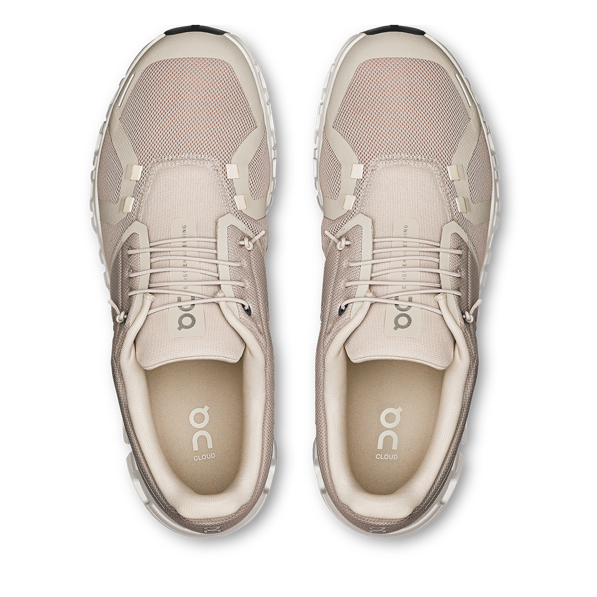 On Cloud 6 Men's - Pearl/White - product view 3