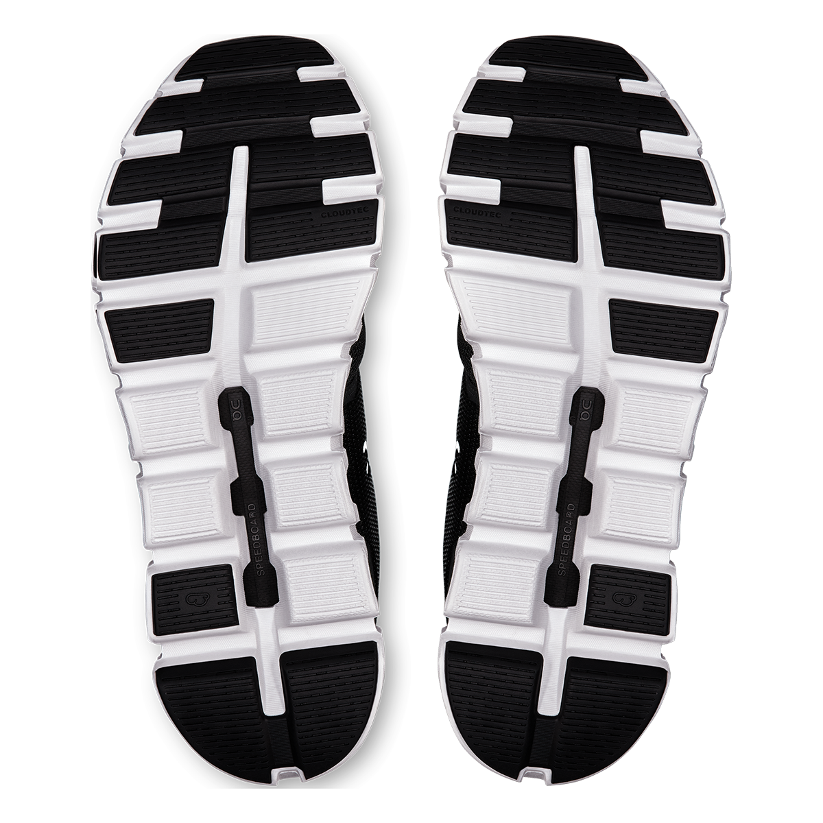 On Cloud 6 Women's - Black/White - product view 4