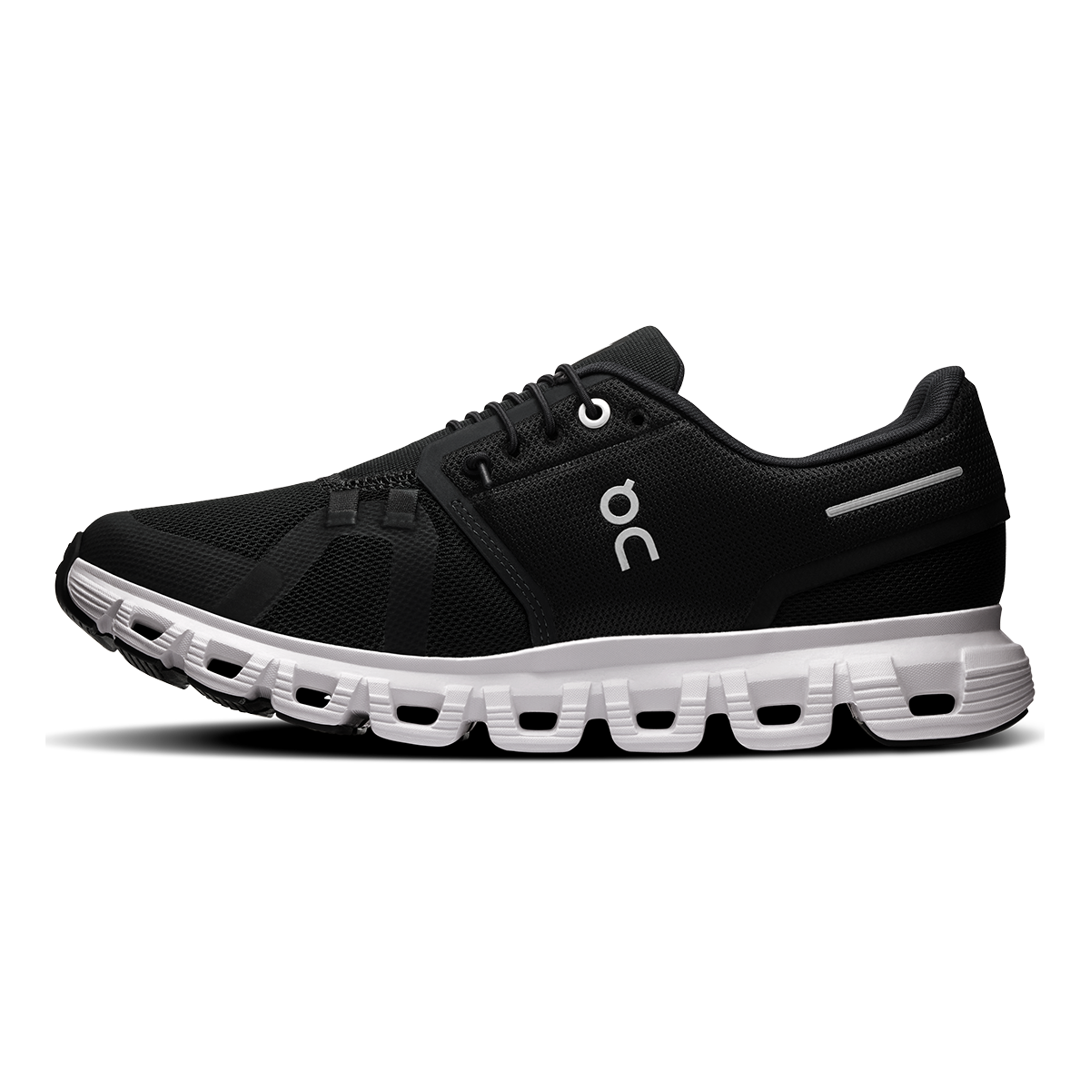 On Cloud 6 Women's - Black/White - product view 2