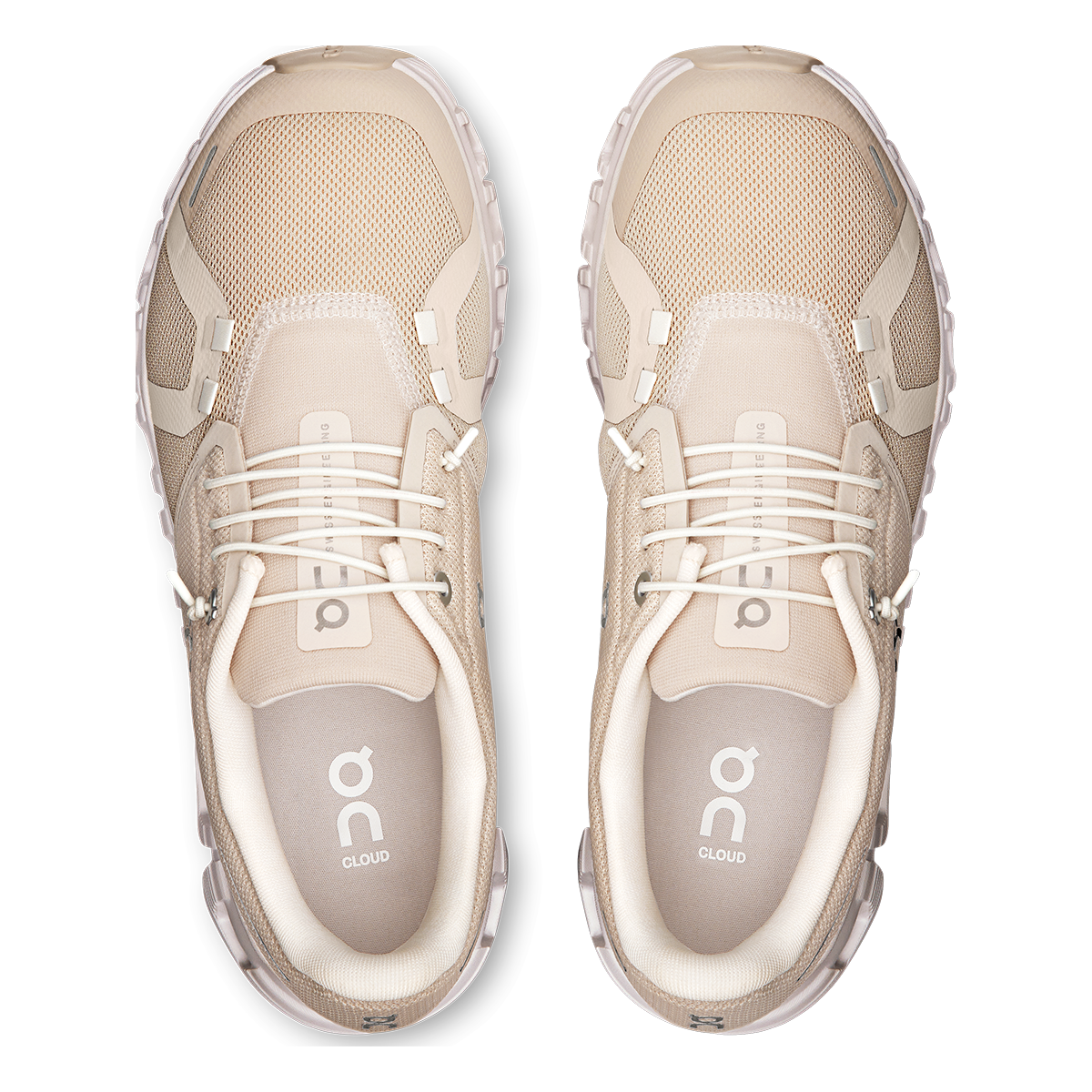 On Cloud 6 Women's - Pearl/White - product view 3