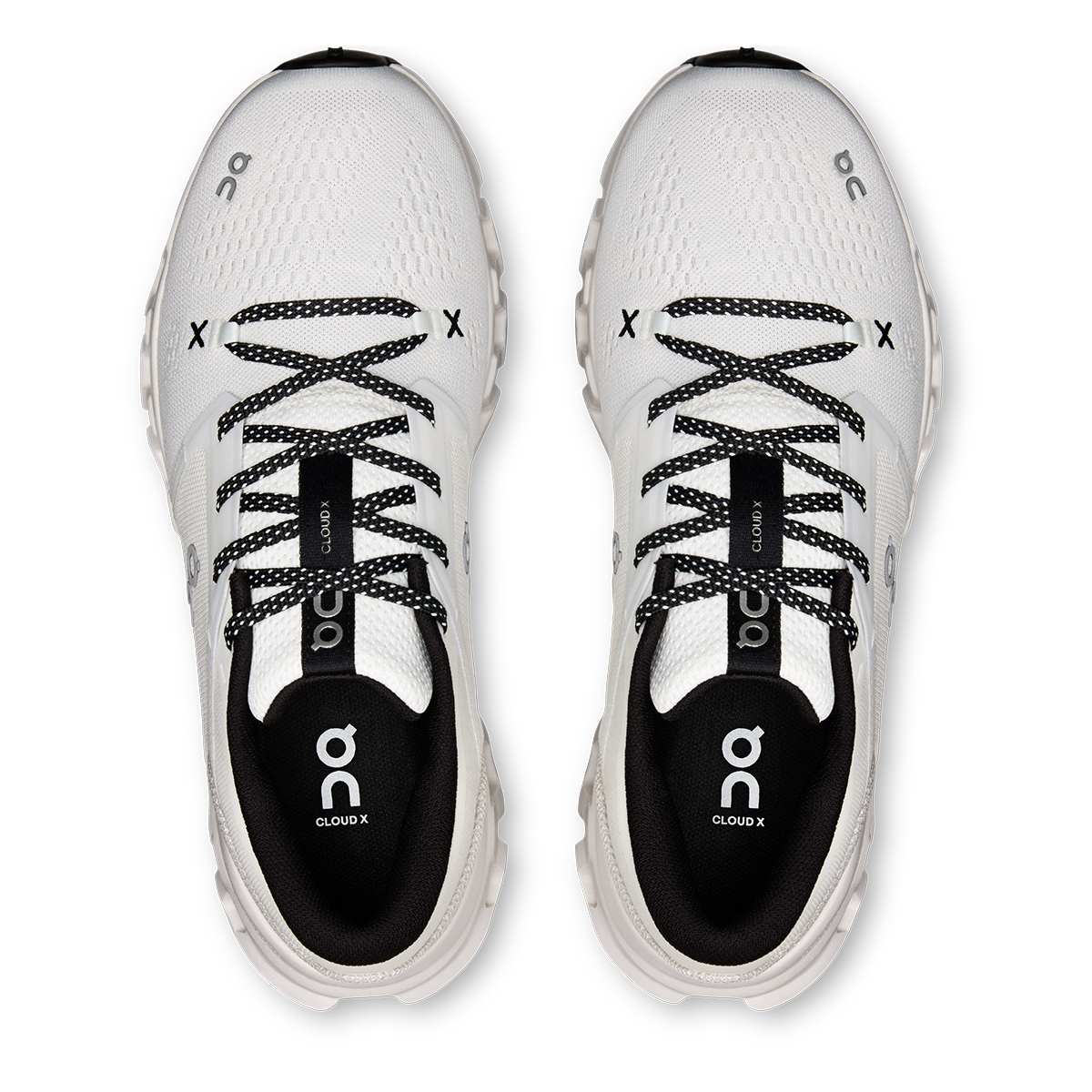 On Cloud X 5 Women's - White/Black - product view 3