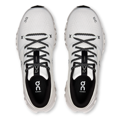 On Cloud X 5 Women's - White/Black - product view 3