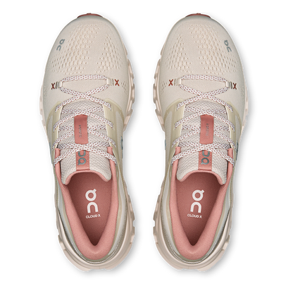 On Cloud X 5 Women's - Pearl/Oyster - product view 3