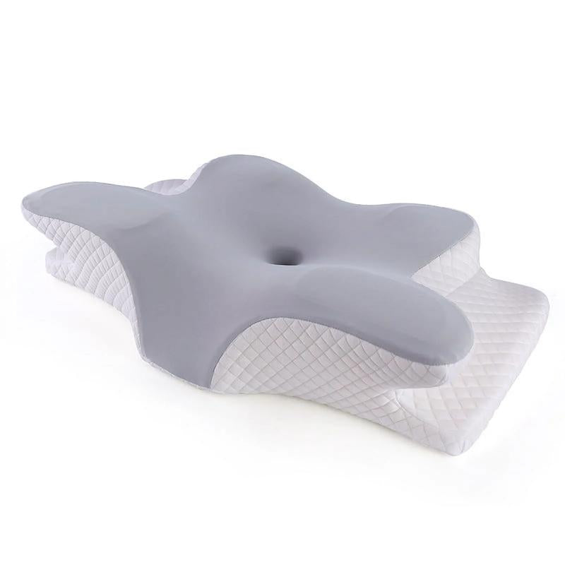 Ergonomic Contour Pillow – Memory Foam Neck Support for Better Sleep