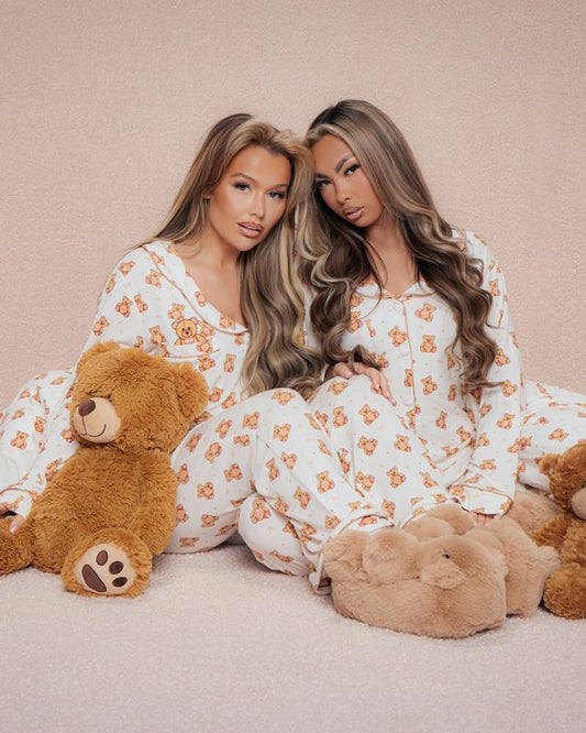 Women’s Cosy Teddy Bear Pyjama Set