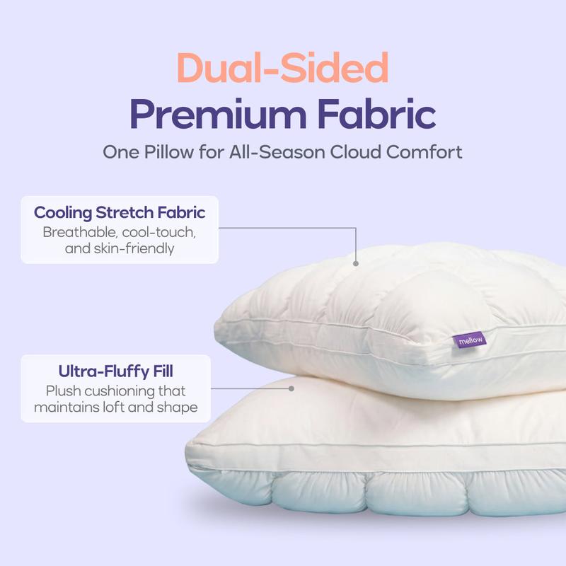 MarshMellow Comforter + 2 Cooling Puff Pillows - image 5