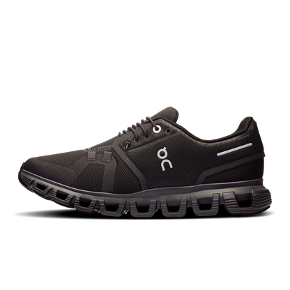 On Cloud 6 in Black / Black - view 4